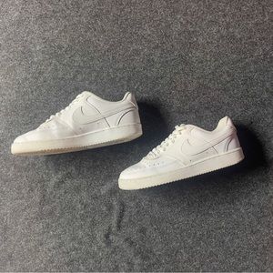 White Nike Air Court Vision size Ladies 8.